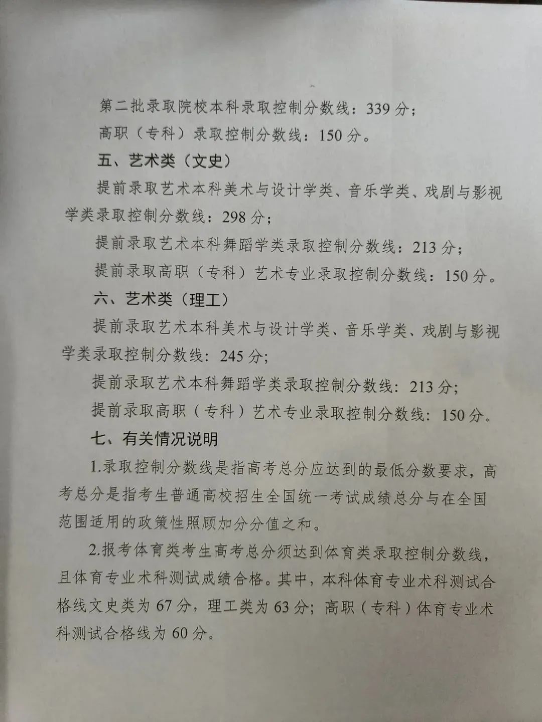 2022江西内蒙古宁夏云南高考分数线（含本科专科具体）