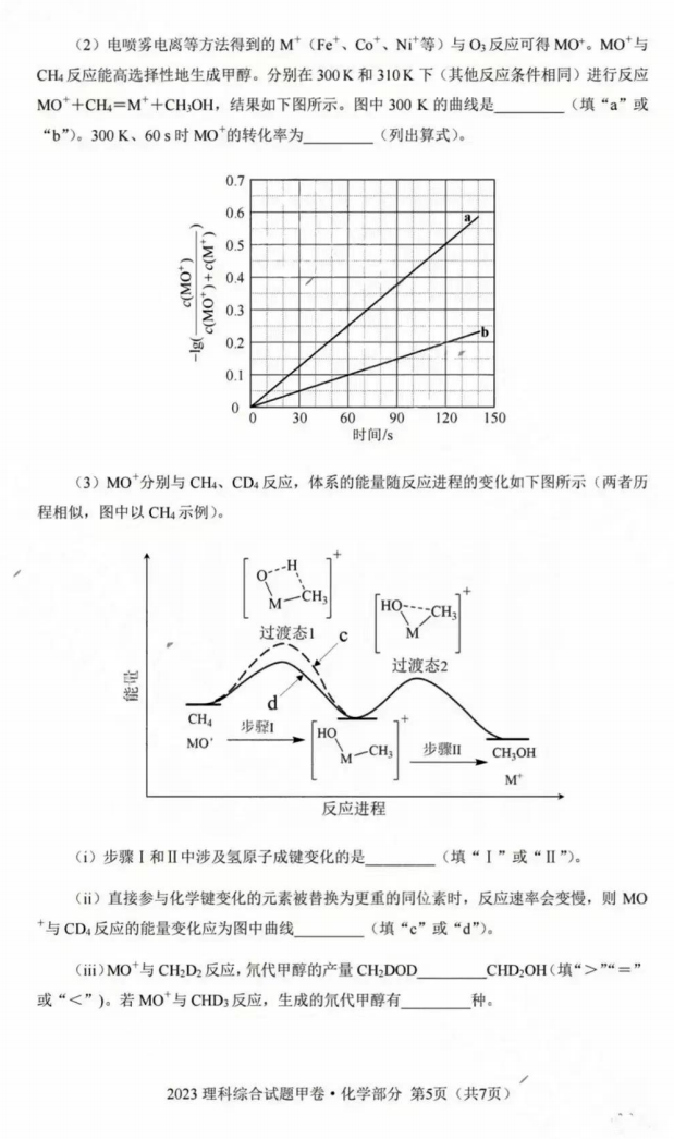 1686469794761339.png 全国甲卷2023理综试题及部分答案